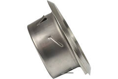Vanne de ventilation en acier inoxydable 200mm échappement et alimentation avec ressorts de friction - DVI-C200
