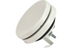 Soupape d'échappement de ventilation 80mm avec ressorts métalliques - SAV-C80 RAL9010