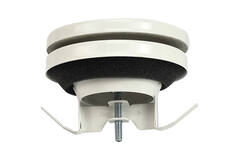 Soupape d'échappement de ventilation 80mm avec ressorts métalliques - SAV-C80 RAL9010