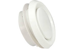 Soupape de ventilation 150mm entrée et sortie avec ressorts de friction - DAV-C150