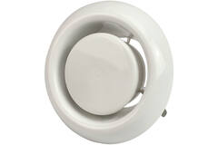 Soupape de ventilation 125 mm avec ressorts à friction - AVP-C125
