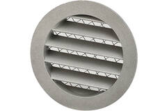 Diffuseur mural 200mm aluminium air extérieur - EL-A-RLP200
