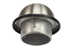 Grille convexe en acier inoxydable 100mm transit mural - EL-SS-B100 SS