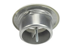 Vanne de ventilation 125 mm en métal - S-DVS125 RAL9010