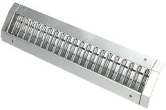 Grille de gaine double réglable 625x75mm pour gaine 160 à 400mm - DGS-DB625x75