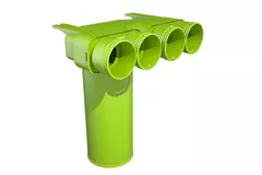 Adaptateur de vanne Ubbink Air Excellent 23C 125 4x90°