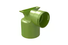 Adaptateur de valve Ubbink Air Excellent 48C 125 1x90°