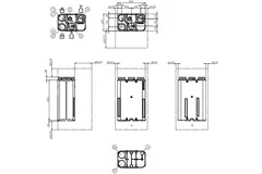 VMC double flux HRU 300 ECO R de Itho Daalderop + RFT 300m3/h intégré - fiche européenne
