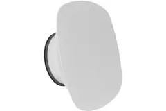 Bouche VMC Imaginair carrée Ø 125 mm - ressorts + anneau de montage - blanc