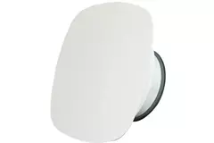 Bouche VMC Imaginair carrée Ø 125 mm - ressorts + anneau de montage - blanc