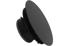 Bouche VMC Imaginair grande Ø 125 mm - ressorts + anneau de montage - noir