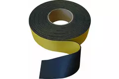 Ruban isolant neutre 75mm - noir (rouleau 15m)