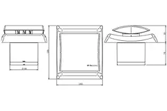 Vmc salle de bain Itho Daalderop Ø100 mm- blanc avec minuterie et capteur d'humidité BTV-N203 HT