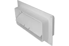 Bride de raccordement rectangulaire en plastique avec clapet anti-retour 220x90mm (KFV29)