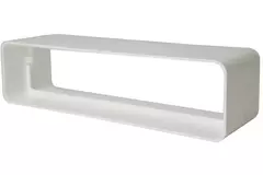 Connecteur rectangulaire en plastique 220 x 55 - KS25