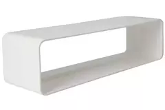 Connecteur rectangulaire en plastique 220 x 55 - KS25