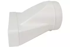 Réducteur rectangulaire en plastique Ø 125 mm - 220 x 55 mm - KSD25-125