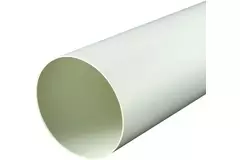 Gaine de ventilation ronde en plastique Ø 100 mm L=1 mètre A100-1