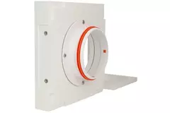 Ergovent bouche de ventilation sans cadre encastrable carrée 125 mm