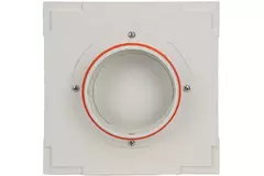 Ergovent bouche de ventilation sans cadre encastrable carrée 125 mm
