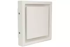 Ergovent bouche de ventilation sans cadre encastrable carrée 125 mm