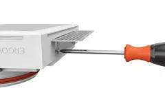 Ergovent bouche de ventilation sans cadre encastrable carrée 125 mm