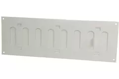 Grille à fente rectangulaire réglable en métal 300 x 100 blanc - MR3010R - RAL9016
