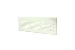 Grille à fente rectangulaire en métal 300 x 100 zinc - MR3010ZN