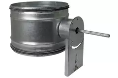 Registre d'équilibrage contrôlé par le moteur Ø 315 mm pour conduit rigide galvanisé