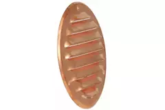 Grille de ventilation métal ronde Ø 200 mm cuivre - MR200Cu