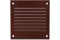 Grille métal 100 x 100 mm marron - MR1010B