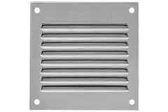 Grille métal 100 x 100 mm gris - MR1010P