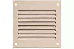 Grille métal 100 x 100 mm beige - MR1010Y