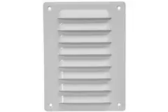 Grille à fente rectangulaire en métal 140 x 190 blanc - MR1419
