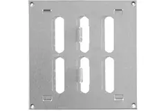 Grille métal réglable 150 x 150 mm galvanisée - MR1515RZn