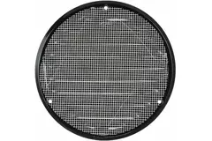 Grille de ventilation métal ronde Ø 200 mm noir - MR200M - RAL9005