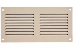 Grille métal 200 x 100 mm beige - MR2010Y