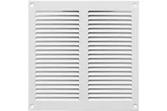 Grille métal 200 x 200 mm blanc - MR2020