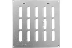 Grille métal réglable 200 x 200 mm galvanisée - MR2020RZn