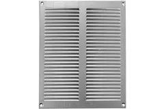 Grille métal 200 x 250 mm zinc - MR2025Zn