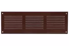 Grille métal 300 x 100 mm marron - MR3010B