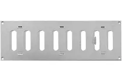 Grille métal réglable 300 x 100 mm galvanisée - MR3010RZn