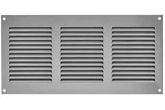 Grille métal 300 x 150 mm gris - MR3015P