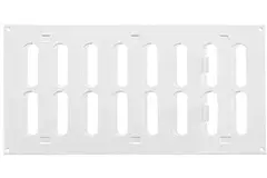 Grille métal réglable 300 x 150 mm blanc - MR3015R - RAL9016