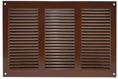 Grille métal 300 x 200 mm marron - MR3020B