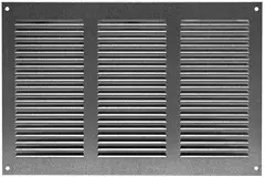 Grille métal 300 x 200 mm zinc - MR3020Zn
