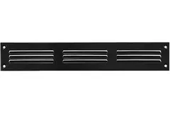 Grille métal 300 x 50 mm noir - MR305M - RAL9005