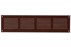 Grille métal 400 x 100 mm marron - MR4010B