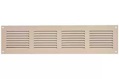 Grille métal 400 x 100 mm beige - MR4010Y