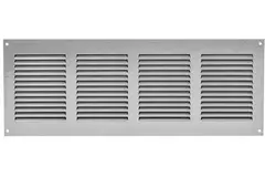 Grille métal 400 x 150 mm gris - MR4015P